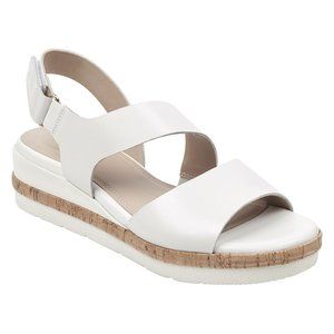 Easy Spirit White Sandals